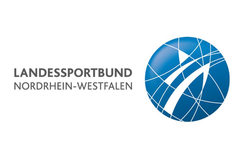 Landessportbund NRW Logo Landessportbund NRW Logo auf weißem Hintergrund